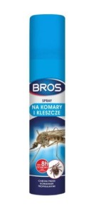 Bros Spray na Komary i Kleszcze 120/90ml 
