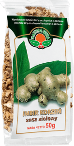 Imbir Korzeń krojony 50g