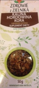 Kalina hordowina  KORALOWA kora 50g Natura Wita