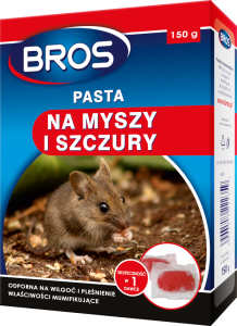 BROS PASTA NA MYSZY I SZCZURY 1kg