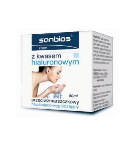 Krem z Kwasem Hialuronowym SANBIOS Zmarszczki