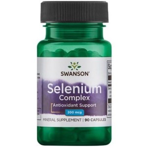 Selenium Complex - Chelat Selen 200mcg 90 kaps. Swanson