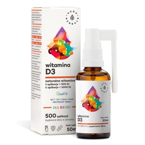 Witamina D3 dla dzieci MCT - aerozol 50 ml