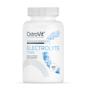 OstroVit Elektrolity  Bez Cukru POTAS WAPŃ MAGNEZ SÓD Energia CHLOR90 tabletek