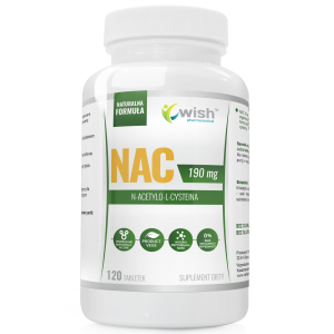 Wish NAC N-Acetylo-l-cysteina, , kapsułki, 120