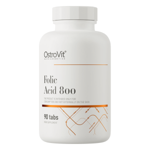 OstroVit Kwas Foliowy 800 µg 90 kapsułek