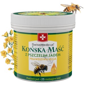 Maść końska z jadem pszczelim 250 ml Alpenhof