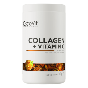OstroVit Kolagen + Witamina C 400 g smak  Brzoskwinia